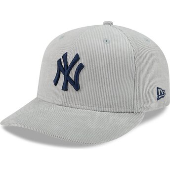 Čepice zaoblená šedá přiléhavá 59FIFTY Cord New York...