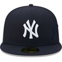 cepice-rovna-namornicka-modra-prilehava-59fifty-side-script-new-york-yankees-mlb-new-era