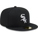 cepice-rovna-cerna-prilehava-59fifty-rhinestone-badge-chicago-white-sox-mlb-new-era