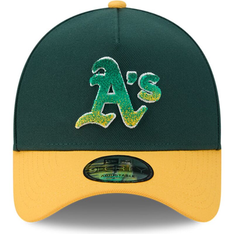cepice-zaoblena-zelena-snapback-9forty-a-frame-na-lifestyle-f1-oakland-athletics-mlb-new-era