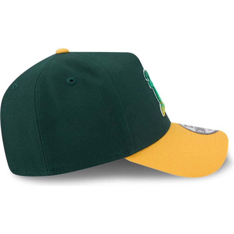 cepice-zaoblena-zelena-snapback-9forty-a-frame-na-lifestyle-f1-oakland-athletics-mlb-new-era