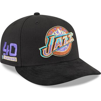 Čepice zaoblená černá snapback 9FIFTY NA Lifestyle F1 Utah Jazz NBA New Era