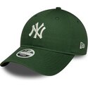 cepice-zaoblena-zelena-nastavitelny-9twenty-league-essential-midi-new-york-yankees-mlb-new-era