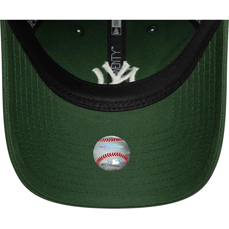 cepice-zaoblena-zelena-nastavitelny-9twenty-league-essential-midi-new-york-yankees-mlb-new-era