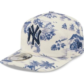 Čepice zaoblená námořnická modrá snapback 19TWENTY Tropics New York Yankees MLB New Era