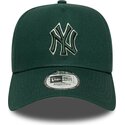 cepice-zaoblena-zelena-snapback-e-frame-team-outline-new-york-yankees-mlb-new-era