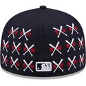 cepice-rovna-namornicka-modra-prilehava-59fifty-spike-lee-crossed-bats-new-york-yankees-mlb-new-era