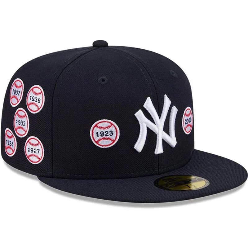 cepice-rovna-namornicka-modra-prilehava-59fifty-spike-lee-patches-new-york-yankees-mlb-new-era