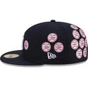 cepice-rovna-namornicka-modra-prilehava-59fifty-spike-lee-patches-new-york-yankees-mlb-new-era