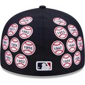 cepice-rovna-namornicka-modra-prilehava-59fifty-spike-lee-patches-new-york-yankees-mlb-new-era