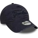 cepice-zaoblena-namornicka-modra-nastavitelny-9twenty-distress-wordmark-new-york-yankees-mlb-new-era