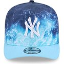 cepice-zaoblena-modra-snapback-9fifty-a-frame-deep-water-new-york-yankees-mlb-new-era