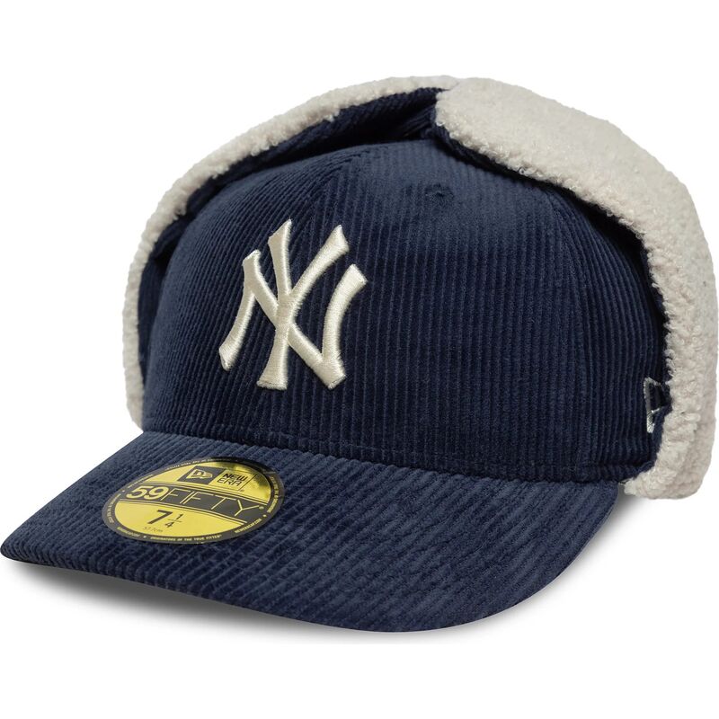 cepice-zaoblena-namornicka-modra-prilehava-59fifty-cord-dog-ear-new-york-yankees-mlb-new-era