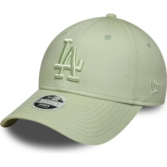 Čepice zaoblená zelená nastavitelný 9FORTY League Essential Los Angeles Dodgers MLB New Era