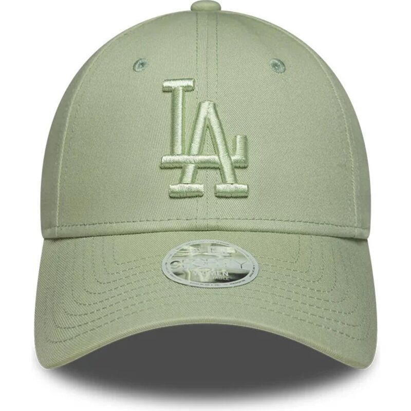 cepice-zaoblena-zelena-nastavitelny-9forty-league-essential-los-angeles-dodgers-mlb-new-era