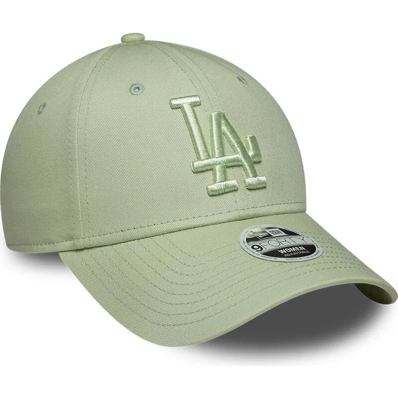 cepice-zaoblena-zelena-nastavitelny-9forty-league-essential-los-angeles-dodgers-mlb-new-era
