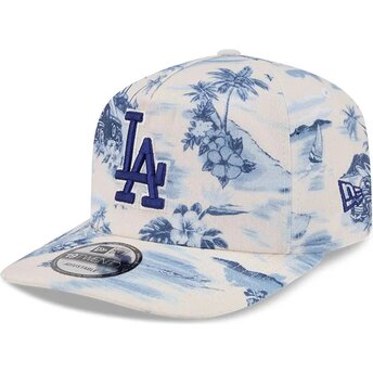 Čepice zaoblená modrá snapback 19TWENTY Tropics Los Angeles Dodgers MLB New Era