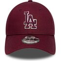 cepice-zaoblena-cervena-nastavitelny-9forty-team-outline-los-angeles-dodgers-mlb-new-era