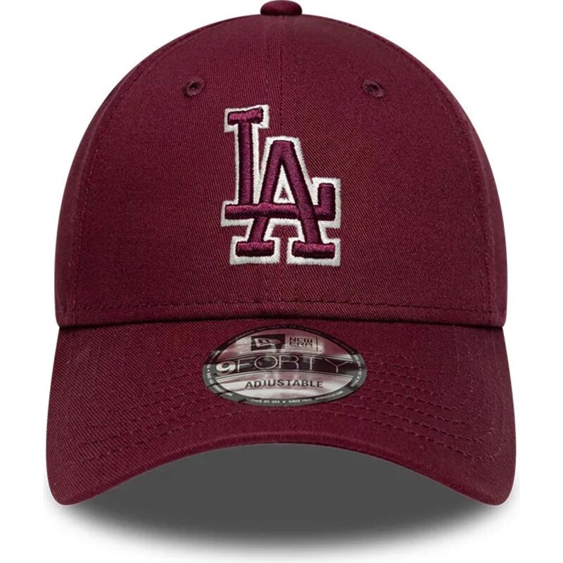 cepice-zaoblena-cervena-nastavitelny-9forty-team-outline-los-angeles-dodgers-mlb-new-era