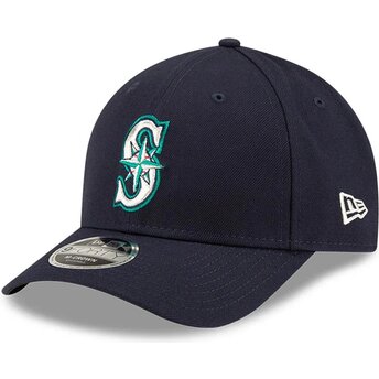 Čepice zaoblená námořnická modrá snapback 9FORTY M-Crown Player Replica Seattle Mariners MLB New Era