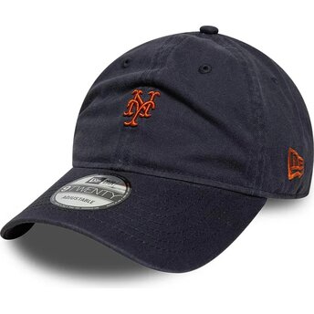 Čepice zaoblená námořnická modrá nastavitelný 9TWENTY Mini New York Mets MLB New Era