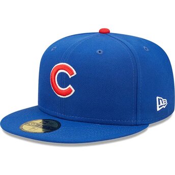Čepice rovná modrá přiléhavá 59FIFTY AC Perf Chicago Cubs MLB New Era
