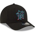 cepice-zaoblena-cerna-snapback-9forty-m-crown-player-replica-miami-marlins-mlb-new-era