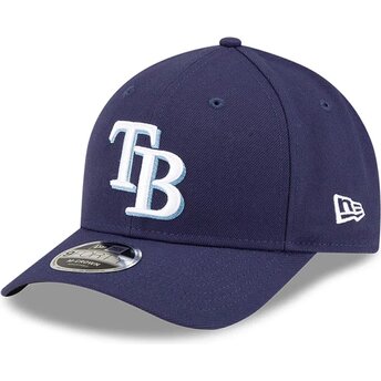 Čepice zaoblená námořnická modrá snapback 9FORTY M-Crown Player Replica Tampa Bay Rays MLB New Era