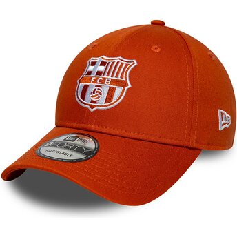 Čepice zaoblená oranžová nastavitelný 9FORTY Seasonal FC Barcelona LALIGA New Era