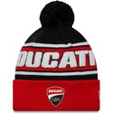 cepice-bambule-cervena-sports-knit-ducati-motor-motogp-new-era