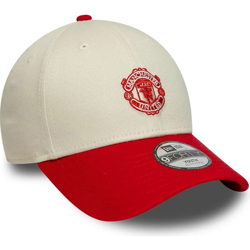 cepice-zaoblena-bezova-nastavitelny-pro-deti-9forty-contrast-manchester-united-football-club-premier-league-new-era