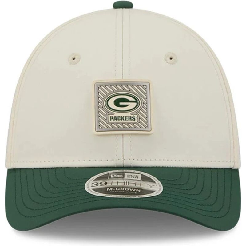 cepice-zaoblena-zelena-prilehava-39thirty-m-crown-training-2026-green-bay-packers-nfl-new-era