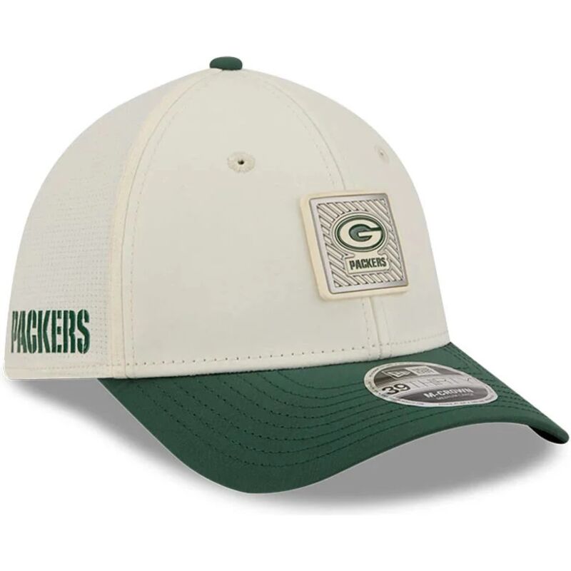 cepice-zaoblena-zelena-prilehava-39thirty-m-crown-training-2026-green-bay-packers-nfl-new-era