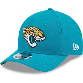 Čepice zaoblená modrá snapback 9FORTY M-Crown Team Jacksonville Jaguars NFL New Era