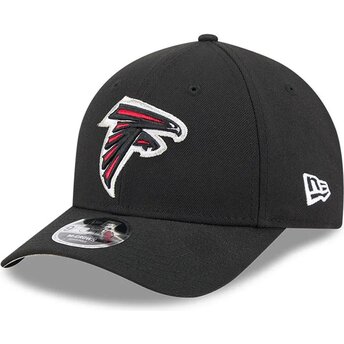 Čepice zaoblená černá snapback 9FORTY M-Crown Team Atlanta Falcons NFL New Era