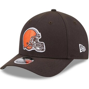 Čepice zaoblená hnědá snapback 9FORTY M-Crown Team Cleveland Browns NFL New Era