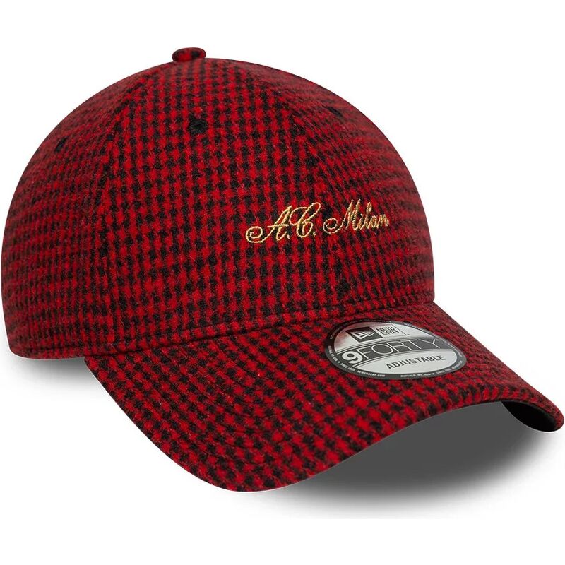 cepice-zaoblena-cervena-nastavitelny-9forty-houndstooth-ac-milan-serie-a-new-era