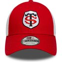 cepice-zaoblena-cervena-nastavitelny-9forty-league-stade-toulousain-top-14-new-era