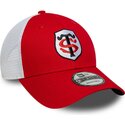 cepice-zaoblena-cervena-nastavitelny-9forty-league-stade-toulousain-top-14-new-era