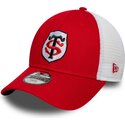 cepice-zaoblena-cervena-nastavitelny-pro-deti-9forty-league-stade-toulousain-top-14-new-era