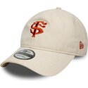 cepice-zaoblena-bezova-nastavitelny-9twenty-faux-suede-stade-toulousain-top-14-new-era