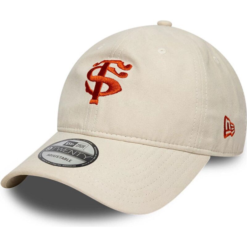 cepice-zaoblena-bezova-nastavitelny-9twenty-faux-suede-stade-toulousain-top-14-new-era