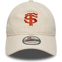 cepice-zaoblena-bezova-nastavitelny-9twenty-faux-suede-stade-toulousain-top-14-new-era