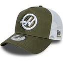 cepice-zaoblena-zelena-snapback-a-frame-seasonal-haas-f1-team-formula-1-new-era