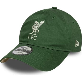 Čepice zaoblená zelená nastavitelný 9TWENTY Seasonal Liverpool Football Club Premier League New Era