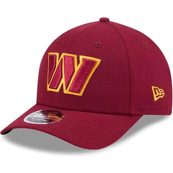 Čepice zaoblená červená snapback 9FORTY M-Crown Team Washington Commanders NFL New Era