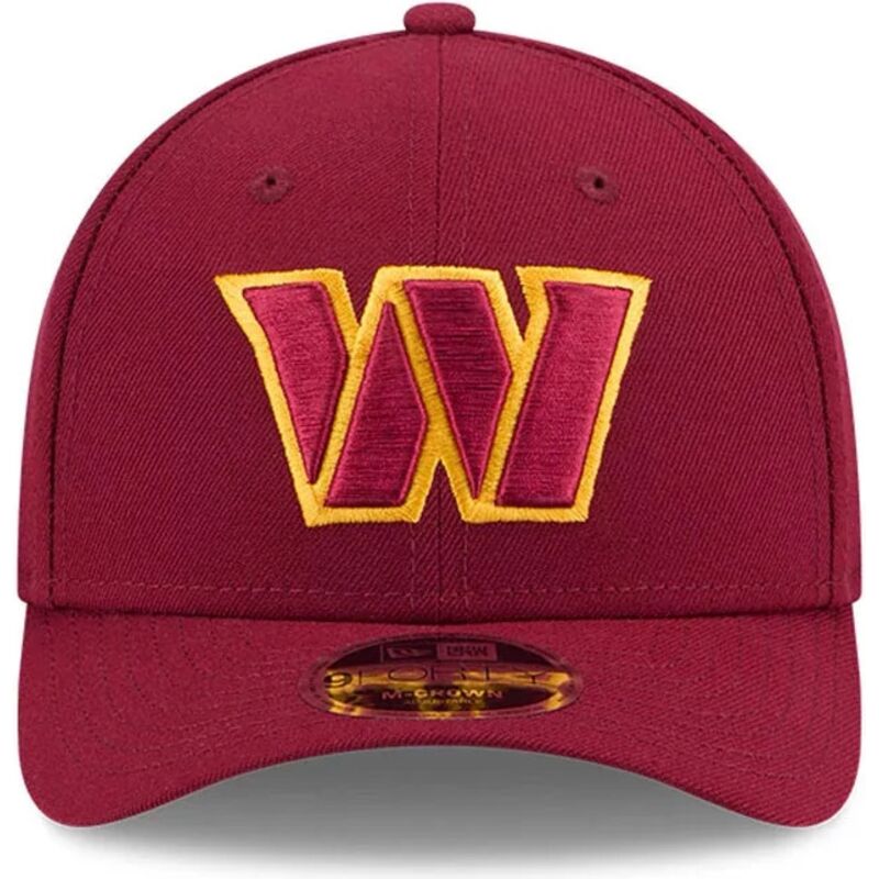 cepice-zaoblena-cervena-snapback-9forty-m-crown-team-washington-commanders-nfl-new-era