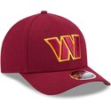 cepice-zaoblena-cervena-snapback-9forty-m-crown-team-washington-commanders-nfl-new-era