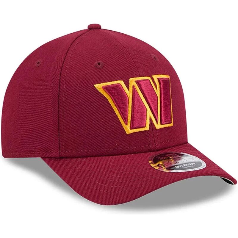 cepice-zaoblena-cervena-snapback-9forty-m-crown-team-washington-commanders-nfl-new-era