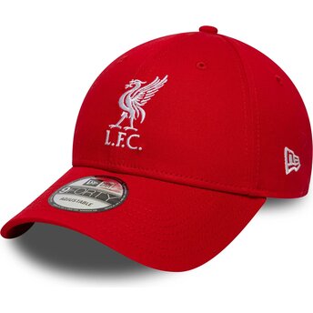 Čepice zaoblená červená nastavitelný 9FORTY Core Liverpool Football Club Premier League New Era